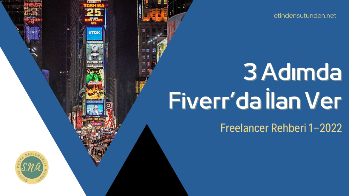 3 Adımda Fiverr’da İlan Ver